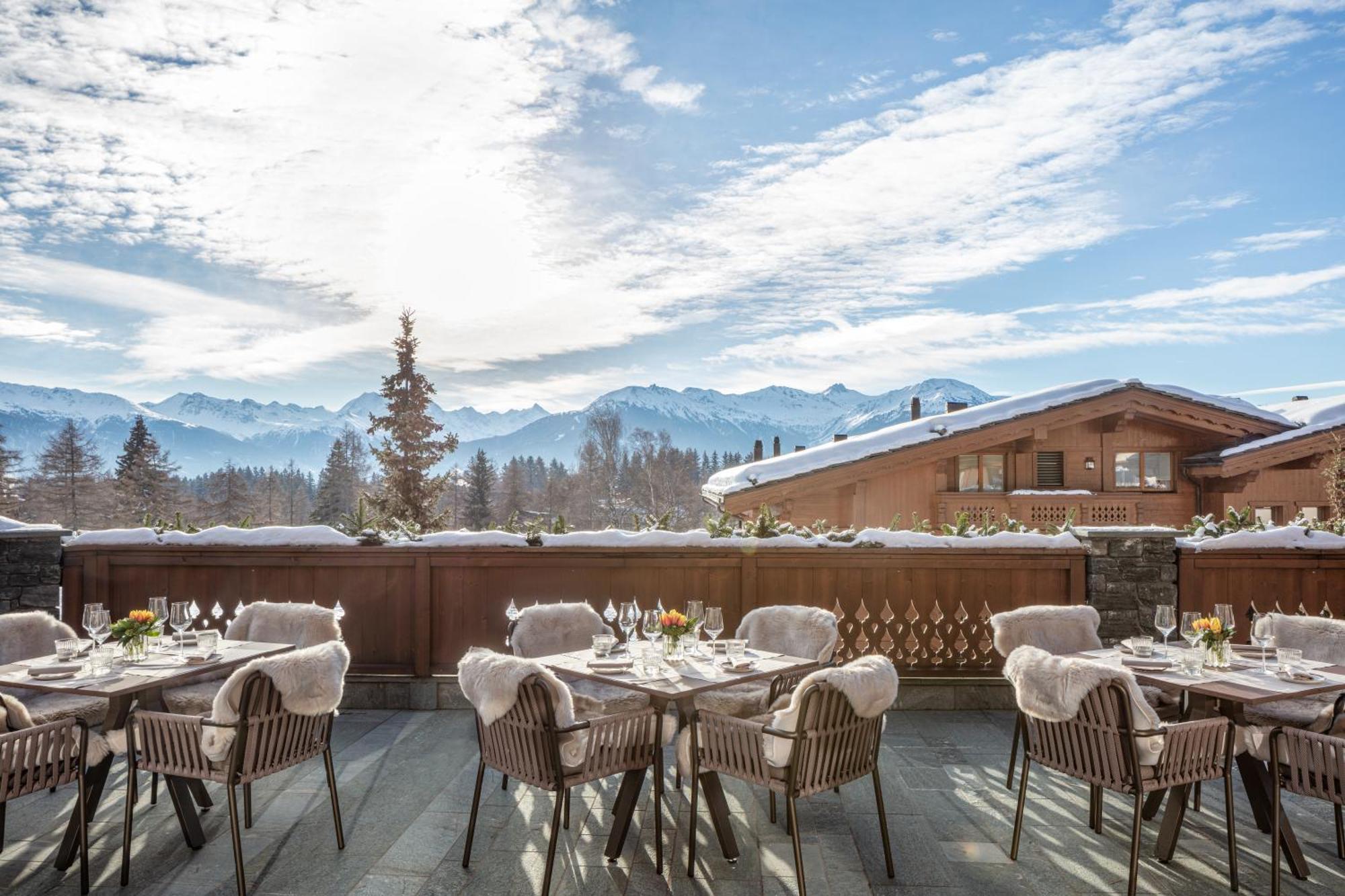 Guarda Golf Hotel & Residences Crans-Montana Exterior foto